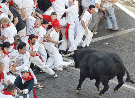 Running of the Bulls in